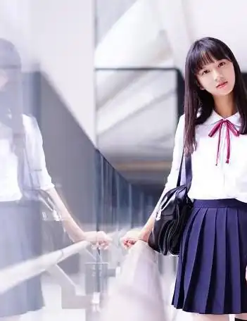 能把jk穿上街的美女,勇气也是很大的