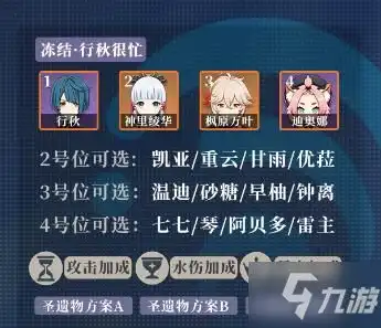 原神行秋圣遗物怎么搭配行秋圣遗物及武器搭配推荐