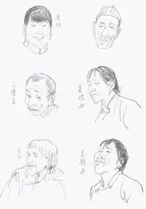 何大齐插画版骆驼祥子,24张图带你游历旧京之春