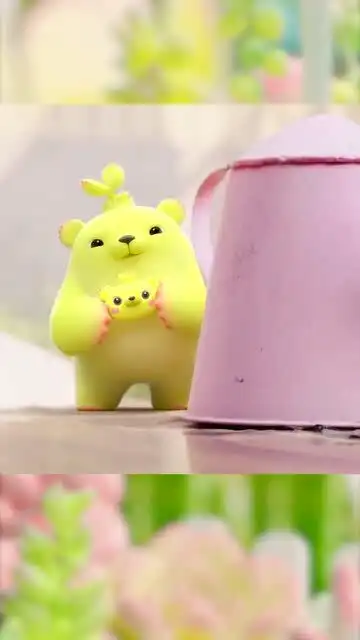超治愈萌芽熊每一个生活不如意的女孩,都是下凡来历劫的仙女