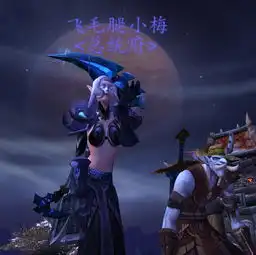 魔兽世界玩家dk板甲死神幻化夺魂之镰