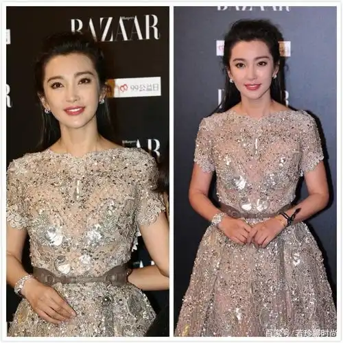 李冰冰穿衣挺有心机地,选的裙子比纱裙还要厚,却让人移不开眼