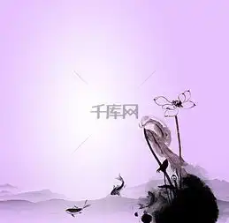 中国风荷塘小鱼水墨背景素材背景图片免费下载广告背景psd千库网图片编号4505147