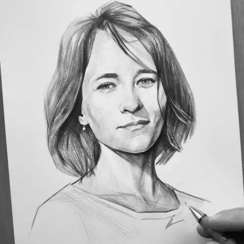 如果人物画成这样,素描速写拿下不再是问题