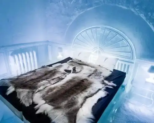 北极圈以北200km,置身冰雪奇缘遇见icehotel