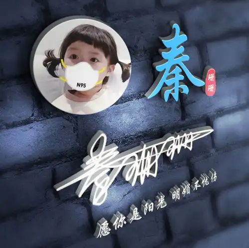 用你的姓氏做微信头像,太美了,45张经典大气签名头像,请带走
