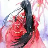 女生古风动漫头像背影微信头像图片大全