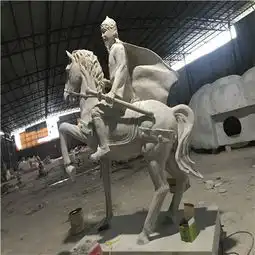 玻璃钢马雕塑定制江门玻璃钢动物造型雕塑厂-黄页88网
