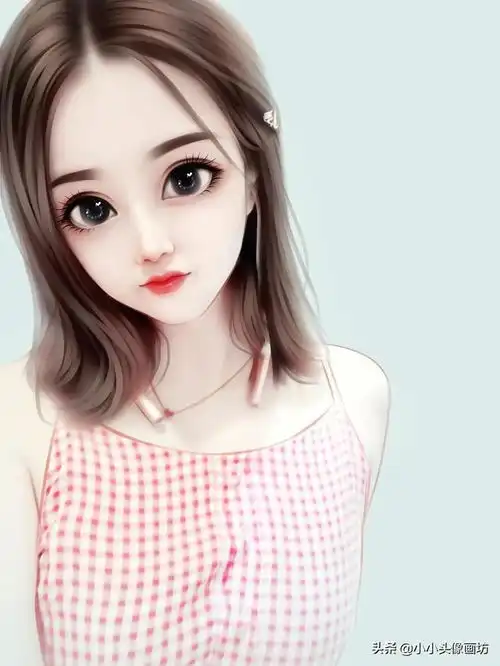 你的头像该换了,芭比娃娃大眼睛漫画头像,好看又减龄