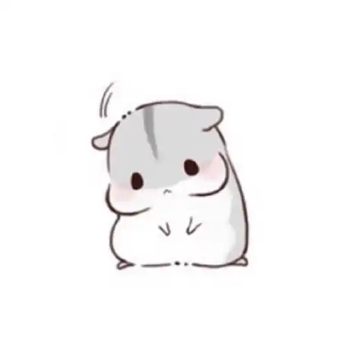 阿兴卡哇伊的卡通仓鼠头像