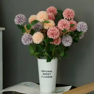 假花塑料花仿真花束玫瑰花束婚庆家居客厅装饰品摆件盆栽摆设绢花