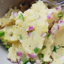 香辣鱿鱼烤土豆泥的做法香辣鱿鱼烤土豆泥怎么做好吃香辣鱿鱼烤土豆泥家常做法大全豆果美食