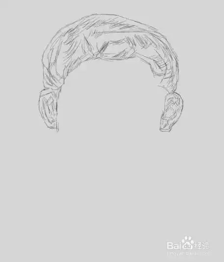 石膏头像素描教程