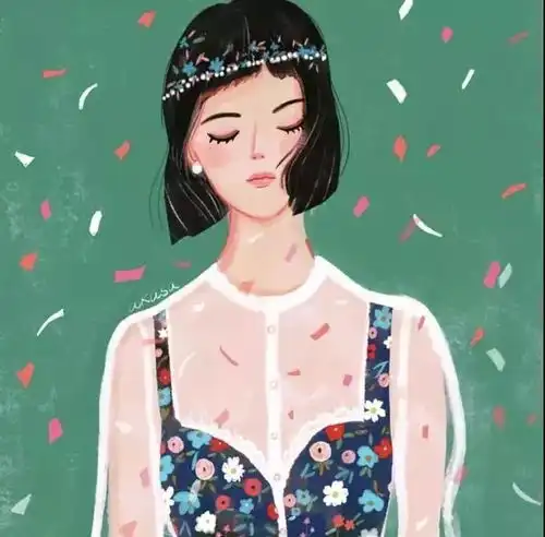 绝了动漫插画风男女头像来了