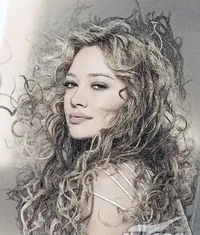 photoshop把人物头像转为高对比的水彩素描