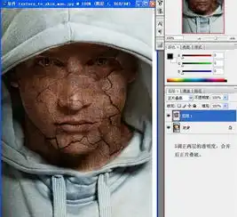 利用纹理素材制作逼真的人像雕塑