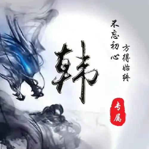 百度百家号粉丝留言所需的姓氏头像图片快来拿图