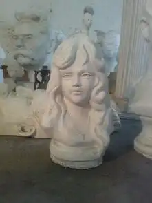 这个女石膏头像的名字