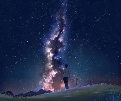 动漫壁纸美图风景第一弹星空