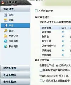我的qq2010版的,为什么我qq上别人上下线的炫铃不响了