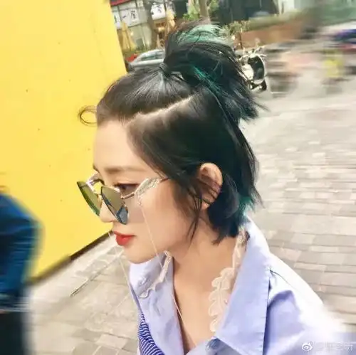 梨涡唐艺昕,不重样短发教科书