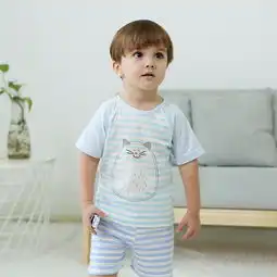 歌歌宝贝gg.baby宝宝短袖套装夏装男婴儿纯棉两件套123岁女婴幼儿衣服蜜芽