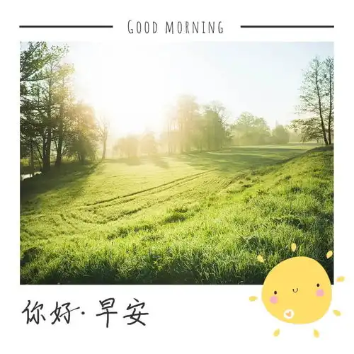 早安心语正能量,早上好的阳光清爽唯美图文