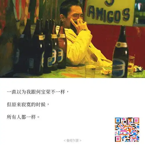 王家卫电影春光乍泄经典台词截图公众号电影台词精选