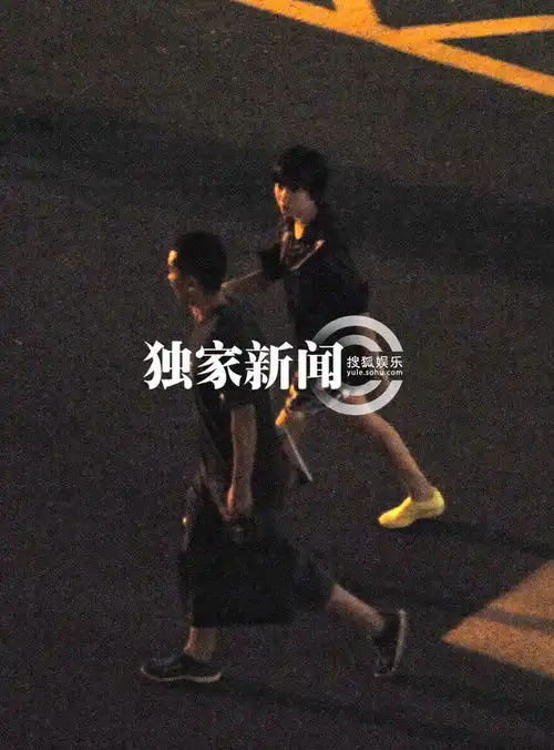 董洁便装与小帅哥回京神秘男接机回新公寓