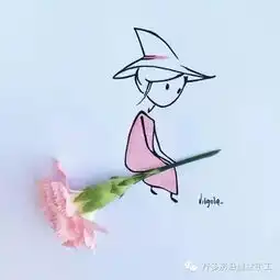 创意手绘趣味插画