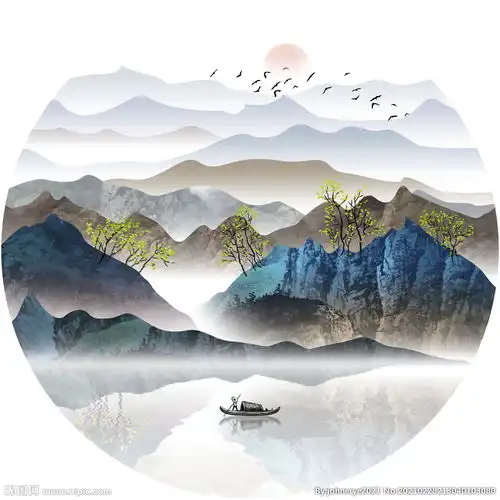 意境山水图片
