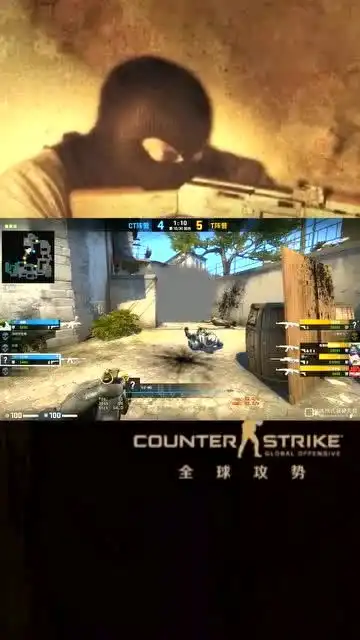 csgo一人干翻一队人,老六真的是无敌啊
