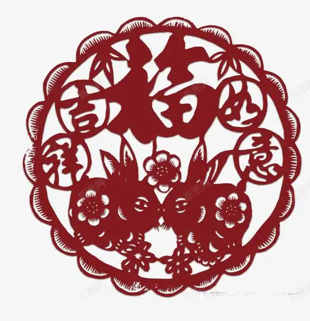 吉祥如意福气结高清素材元素页面网页平面电商创意素材png素材吉祥如意素材