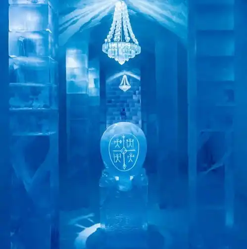 为了爱情,瑞典人耗费5000吨冰雪建了一座水晶宫