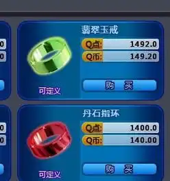 炫舞舞团买的指环效果是怎么样的