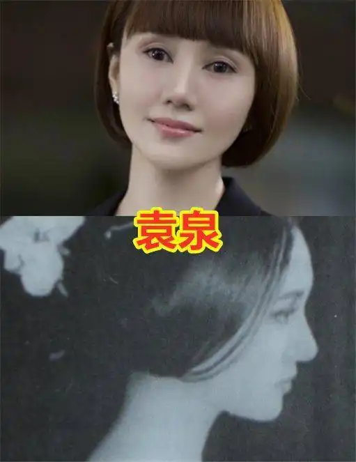 明星年轻时候颜值多高袁泉像洋娃娃,看到宋丹丹公主既视感