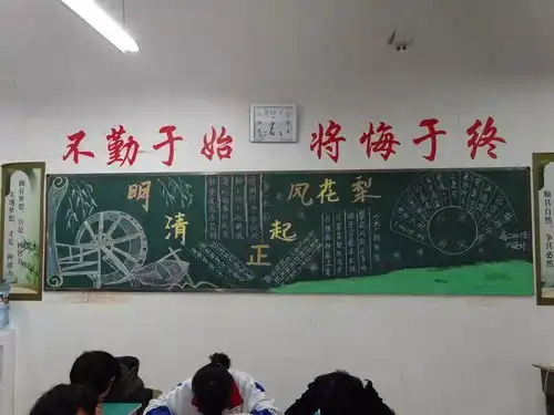 为什么现在教室里的黑板都是绿色的了