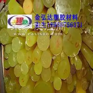半透明黄色pu棒材图片