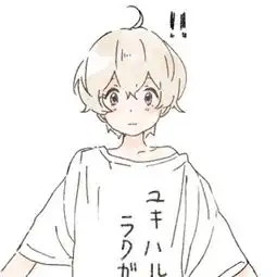 插画动漫二次元男生头像
