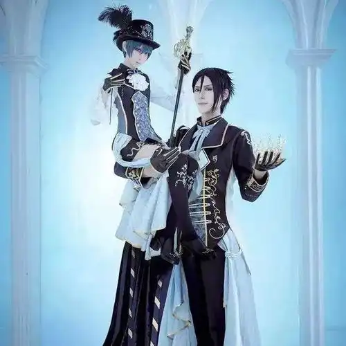 cosplay美图黑执事夏尔x赛巴斯酱太阳觉醒
