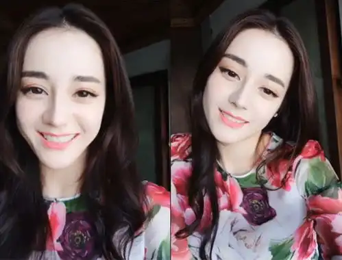 自带美颜迪丽热巴直播时关掉美肌功能,瞬间热搜榜冠