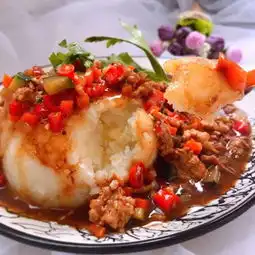 肉末土豆泥