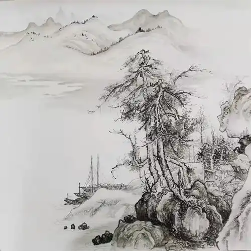 天津美术学院宋代山水画精研与创作高研班经典作品研习汇报展