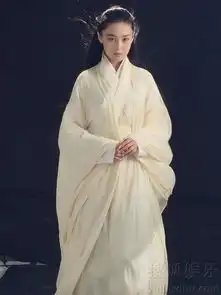 白衣魔女张馨予长发及腰素雅侠女范