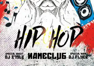 潮流街头嘻哈hiphop海报psd模板图片素材psd设计图下载国外创意海报创意海报大全编号15787349