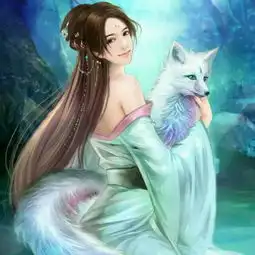 谁有这样的女图片有尾巴的女狐仙