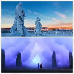 扒一扒冰雪奇缘2唯美取景地