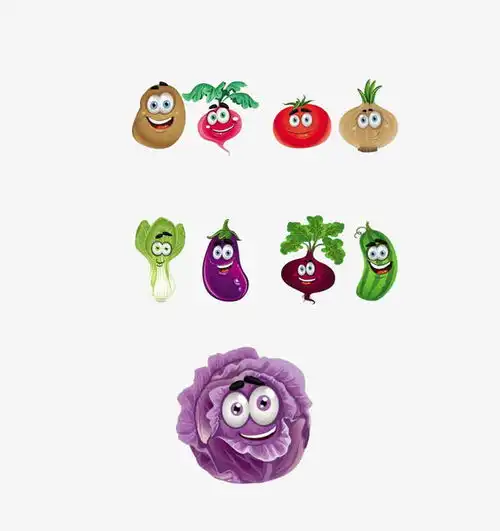 卡通蔬菜免抠素材页面网页平面电商创意素材png素材素材
