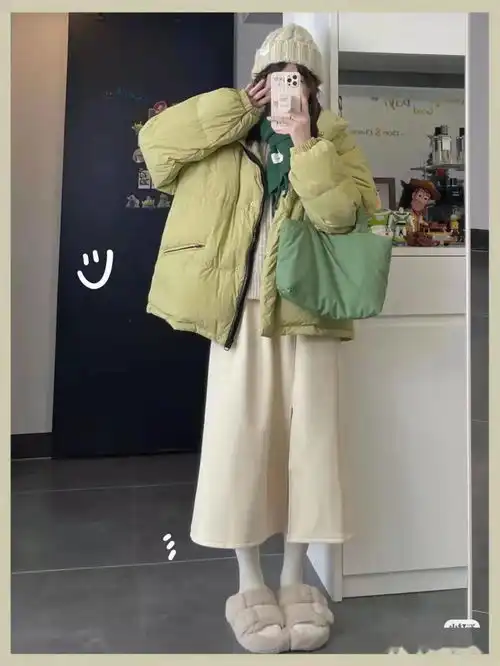 学生党必备丨26套甜美奶油色冬季穿搭,保暖又显白,绝了