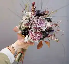 花现美丨冬天居室里来点花艺搭配,美美哒